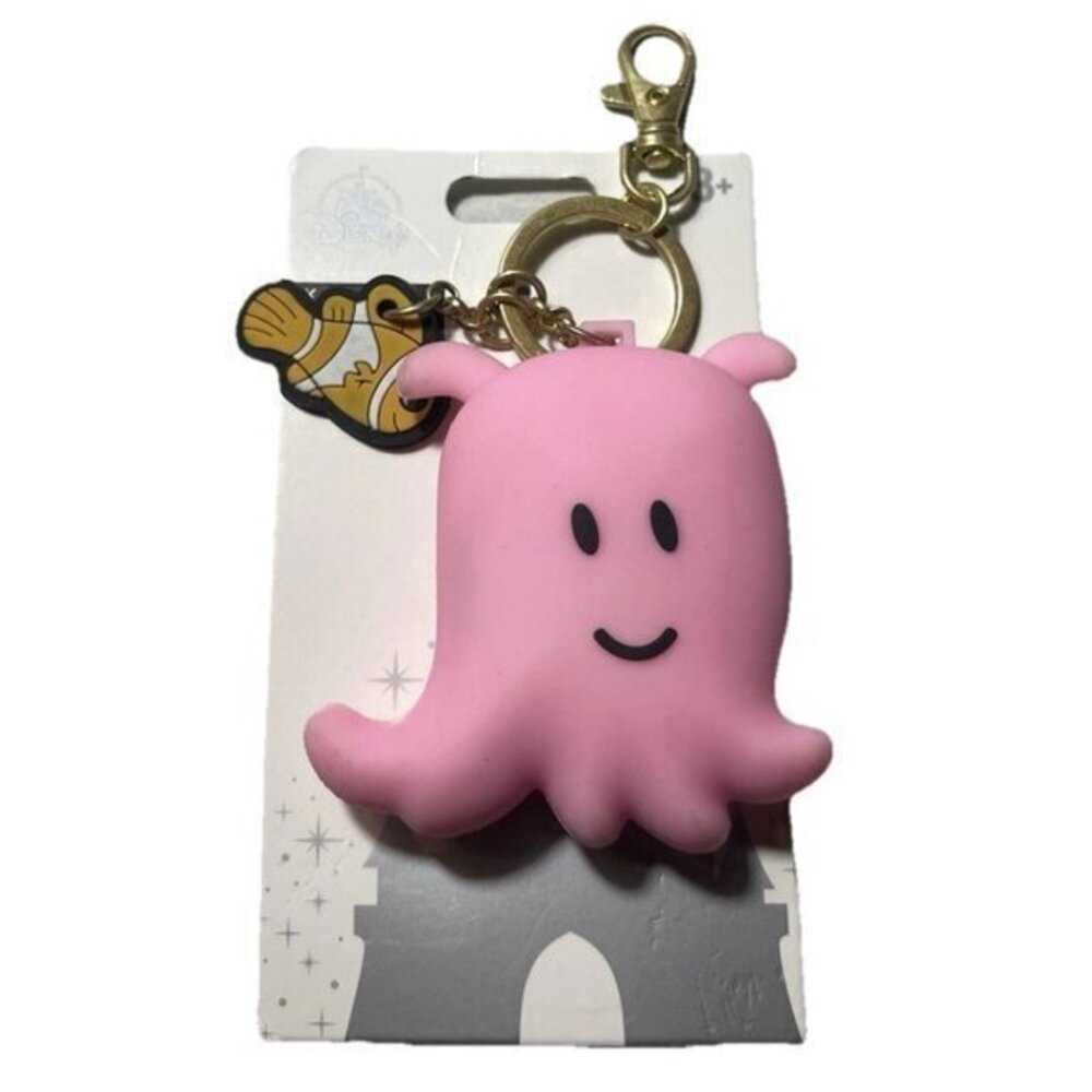 Disney Parks Finding Nemo Pearl Keychain Bag Charm with Lobster Claw New 2024